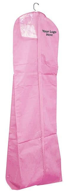 pink bridal garment bag
