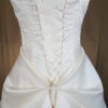 Gathered Skirt Wedding Dress Helena Back