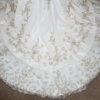 Strapless Used Wedding Gown Alexandra Train Details