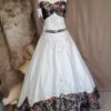 Camo wedding gown Anita Front