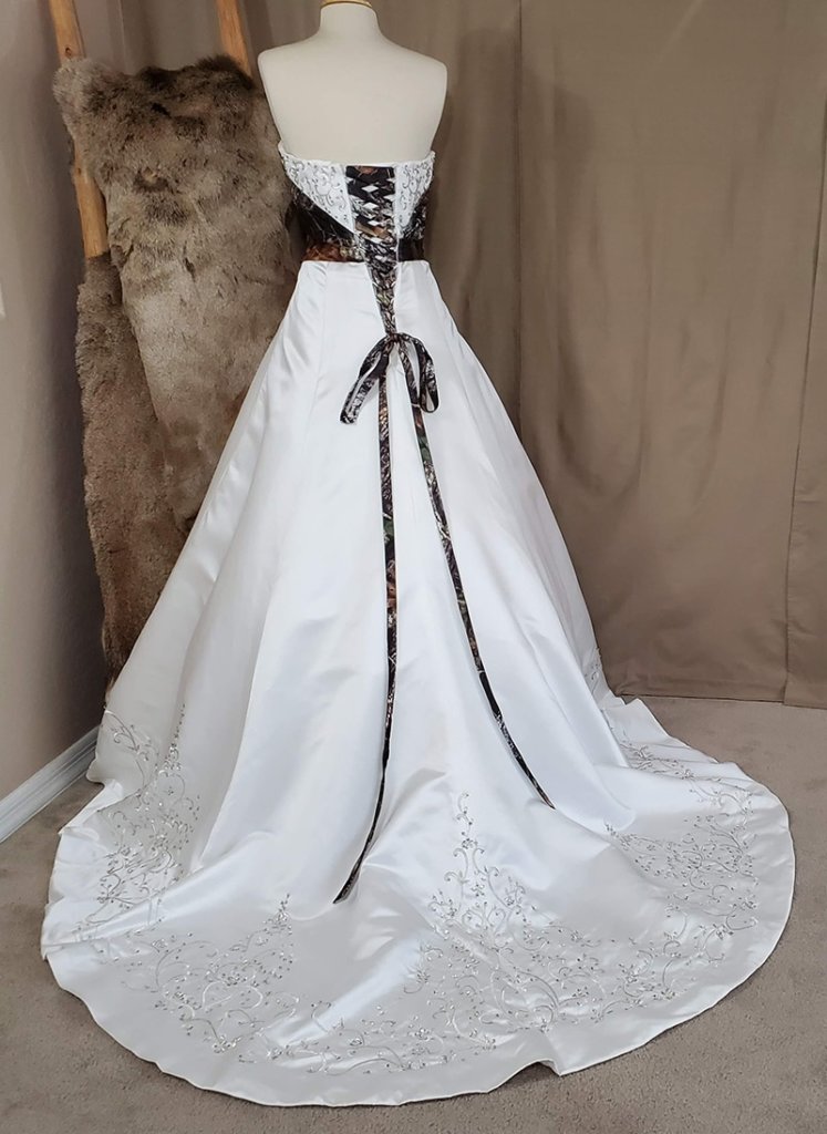 Mia Wedding Gown - A Touch of Camo