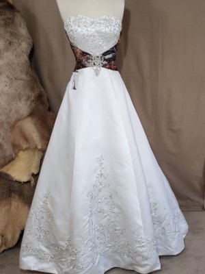 Camo Wedding Dress Haley
