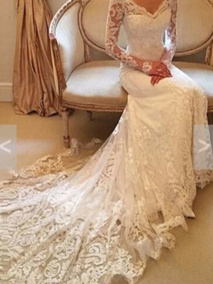 Kiana Mermaid style wedding gown