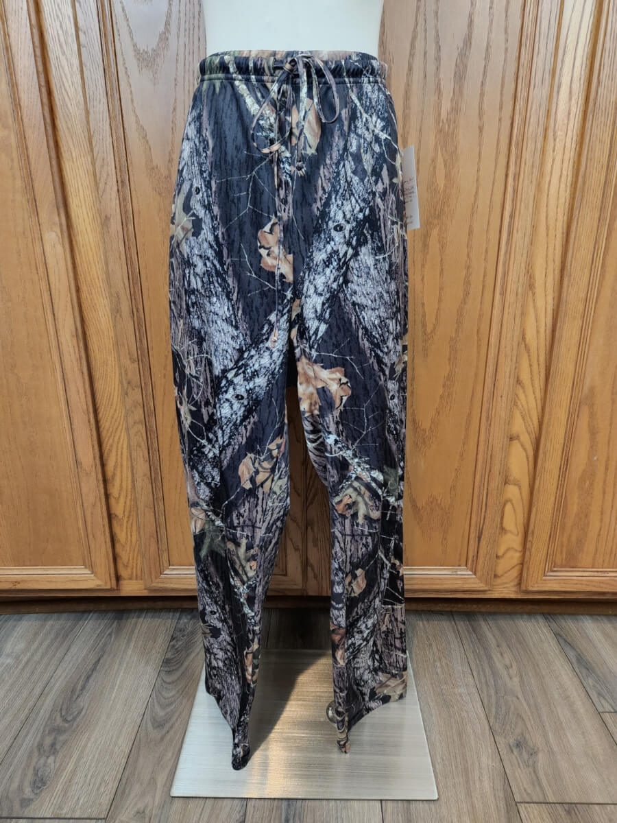 Drawstring Pants in Mossy Oak Camo Size XL - A Touch of Camo