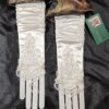 Mossy Oak White Long Gloves